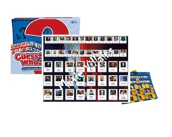 Halloween Horror Movie Villains Guess Who Game Characters - DIGITAL FILE ONLY