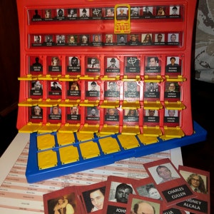 Serial Killers Guess Who Game Cards - Version 2.0! - PHYSICAL GAME