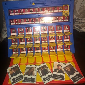 The Vampire Diaries Guess Who Game Characters - Guess Who Version 2.0 - PHYSICAL GAME INCLUDED!