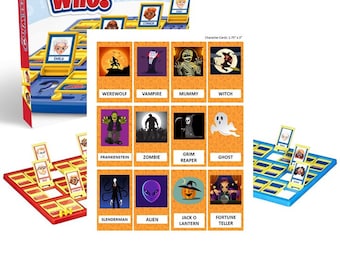 Jeu d'Halloween devinez qui : 24 personnages effrayants