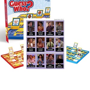 FREUNDE Guess Who Spielcharaktere - PHYSISCHES SPIEL