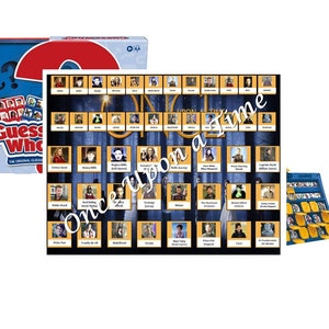 Once Upon a Time Guess Who-spelpersonages - Guess Who-versie 2.0 - FYSIEKE SPEL INBEGREPEN!!