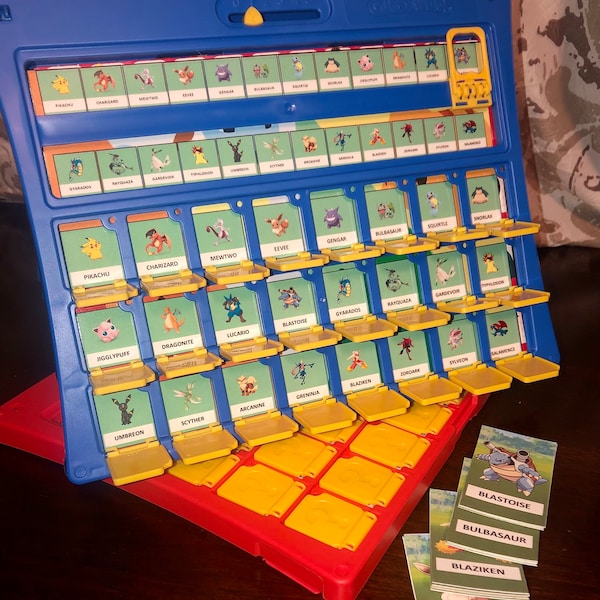 Guess Who Cards - Etsy