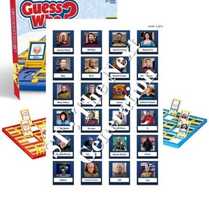 St: The Next Generation Guess Who Game Characters - DIGITAL FILE ONLY