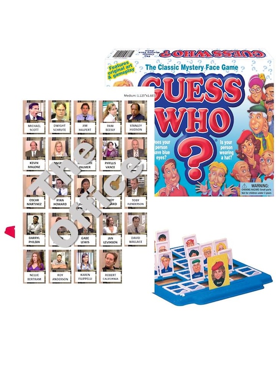 The Office Guess Who Game: Classic Edition PHYSICAL GAME