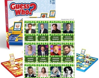 Irish Celebrities Guess Who Game Characters - St Patrick's Day Set! - DIGITAL FILE ONLY