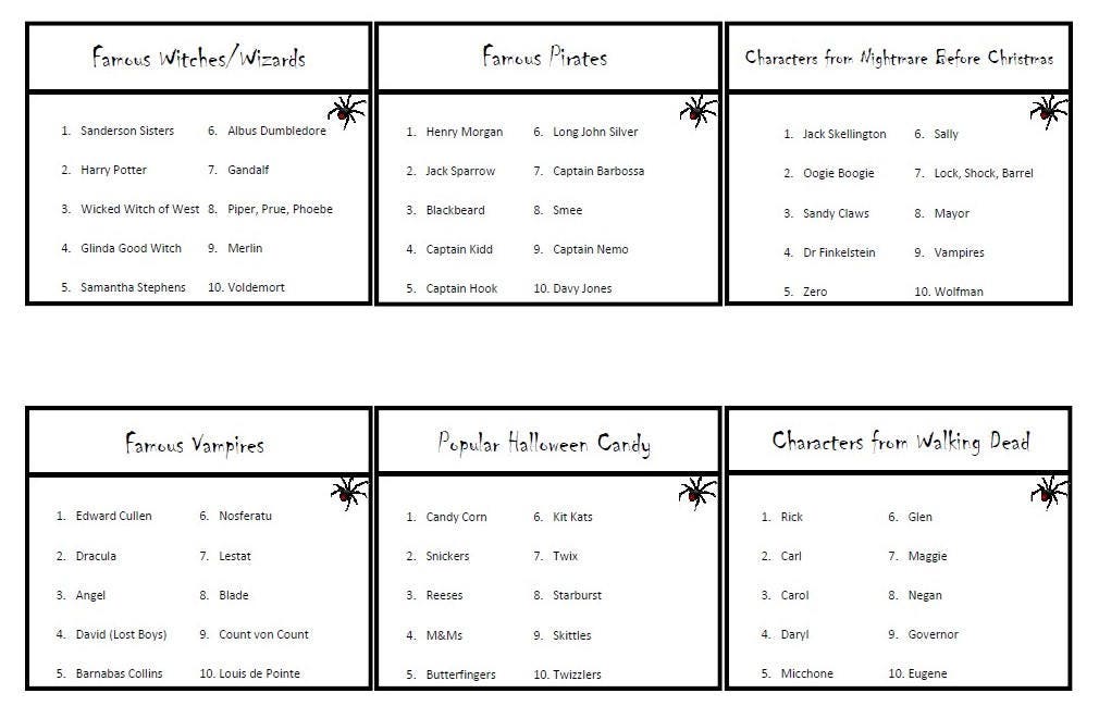 Halloween Outburst Cards Instant Download - Etsy