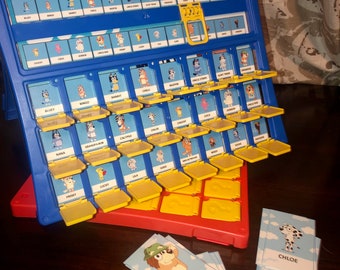 Bluey Guess Who Game Characters - Guess Who Version 2.0 - PHYSICAL GAME INCLUDED!
