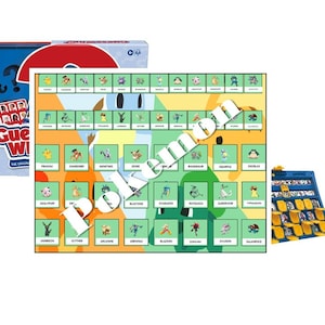Pokemon Guess Who Game Characters DIGITAL FILE ONLY - Etsy