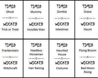 Halloween Pictionary (Download)