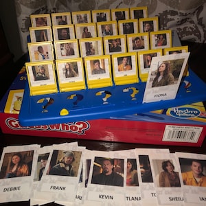 Shameless Guess Who Game Characters - PHYSICAL GAME