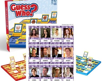 Charmed Guess Who Game Characters - DIGITAL FILE ONLY