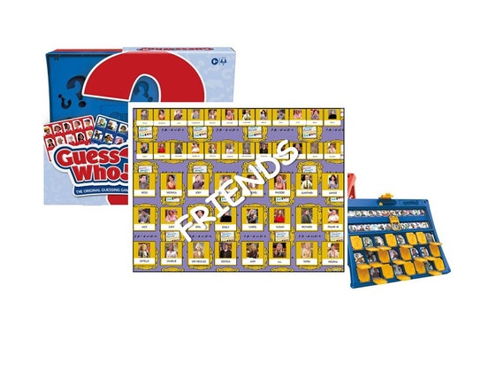 Friends Guess Who Game Characters Guess Who Version