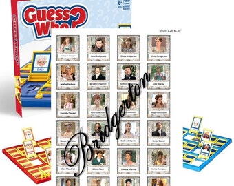 Bridgerton Guess Who Game Characters - DIGITAL FILE ONLY