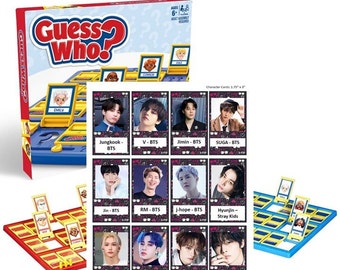 KPop Guess Who Game Characters - DIGITAL FILE ONLY