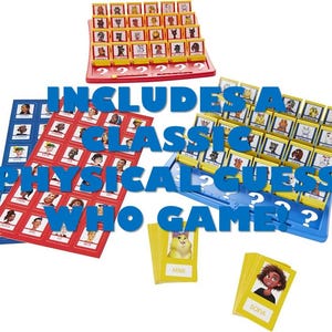 Poppy Playtime Guess Who Game Characters - PHYSICAL GAME INCLUDED! image 2