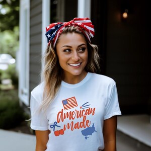 American Made png for tshirt, 4th of July design png, Preppy USA png, Made in America png, 4th of July Clipart, Patriotic Sublimation Design