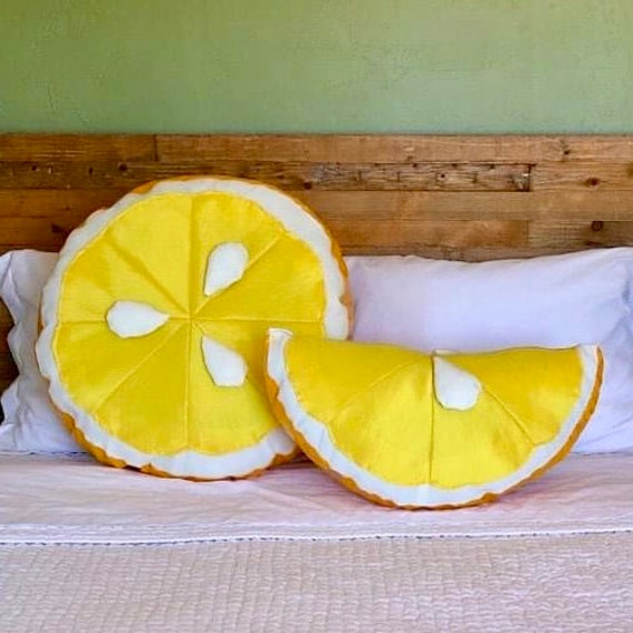 Lemon outdoor cheap pillow