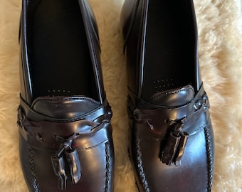 Vero Cuoio Basket Weave Italian Leather Penny Loafers Brown Men Size‎ 9 Acedemia Vero Cuoio Basket Weave Italian Leather Penny Loafers Brown  main image 3