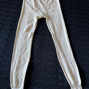 1999 New (Packaged) Saint John’s Bay M-Tall (34-36 in) Thermal Pants-All Cotton Made in USA