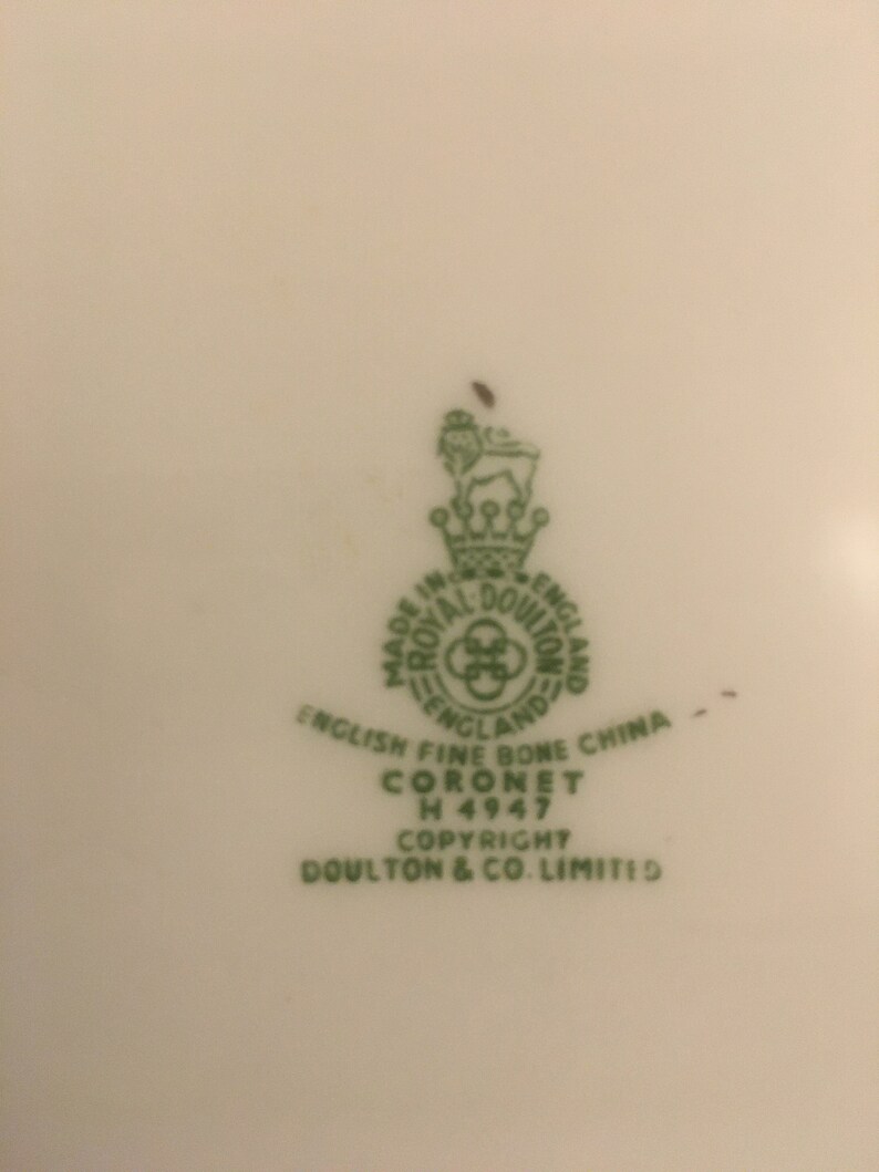 Royal Doulton English Bone China H4947 Salad Plate Etsy