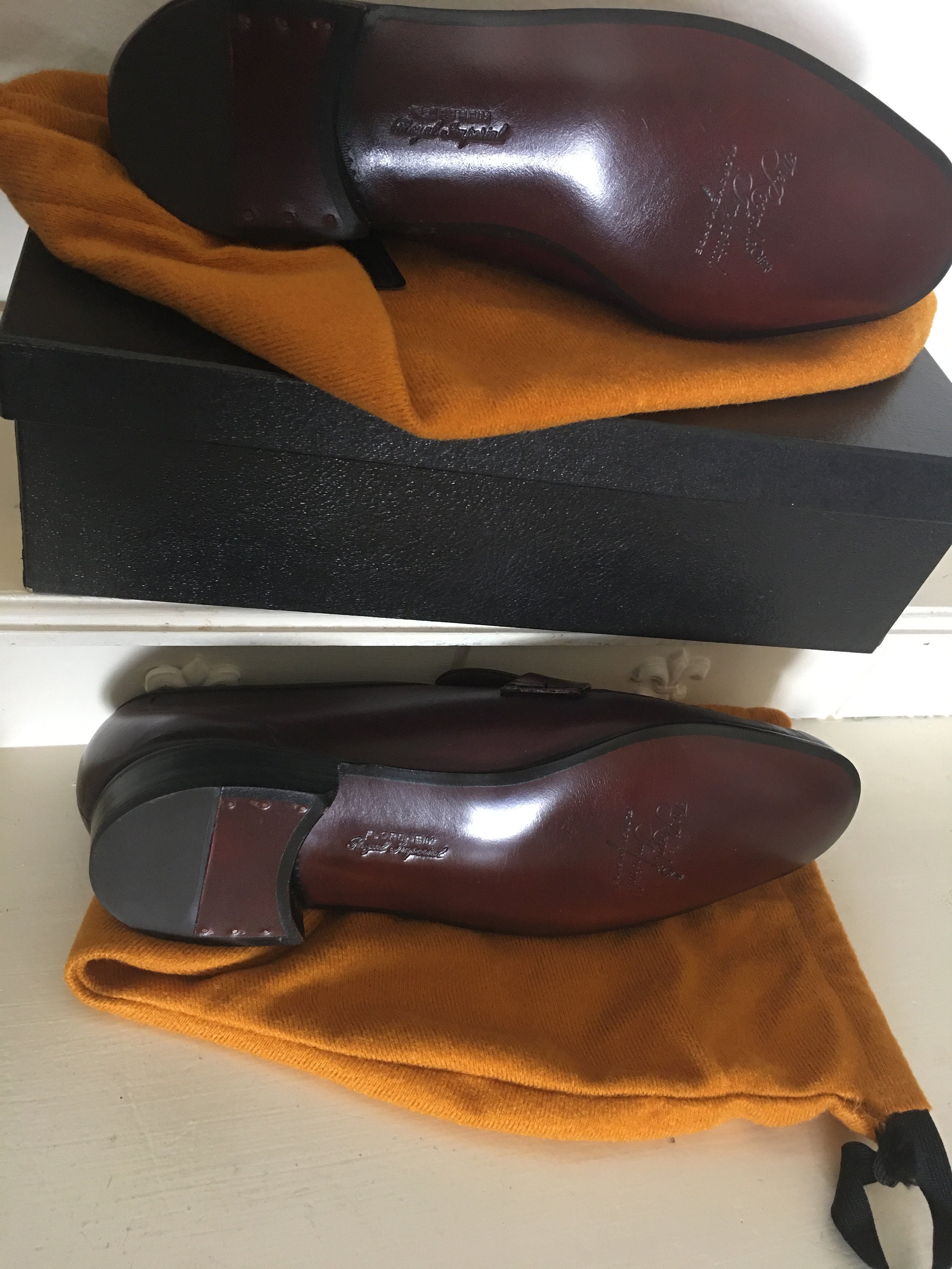 Royal Imperial by Florsheim Loafers Ritz Wine 11 B-unused in  display picture 2