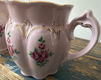 H&C Rosa Original Rosa Porzellan Czech Republic Hand-painted