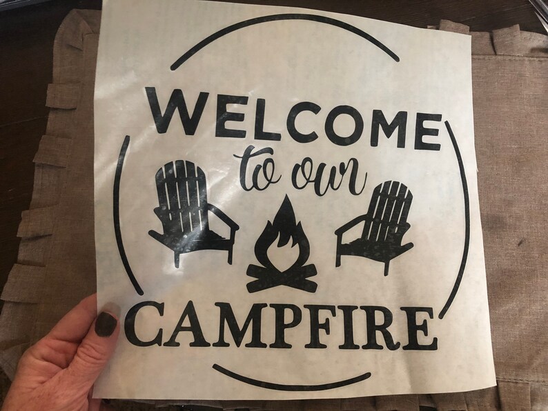 Camping Decals for Buckets Large Camping Decals Camping Etsy