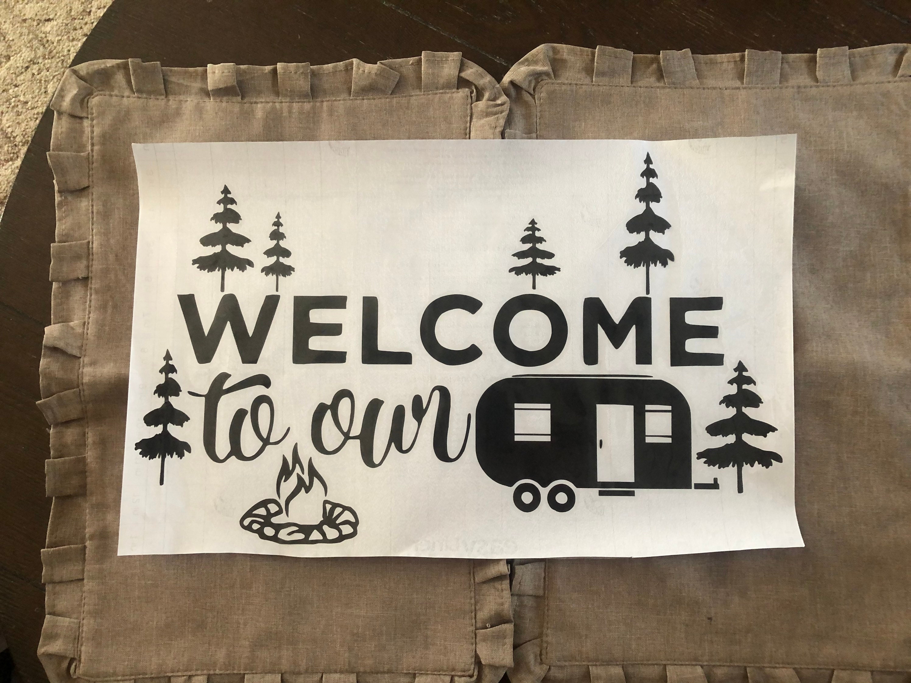 Camping Decals Large Camper Decal Travel Trailer Decal Etsy UK