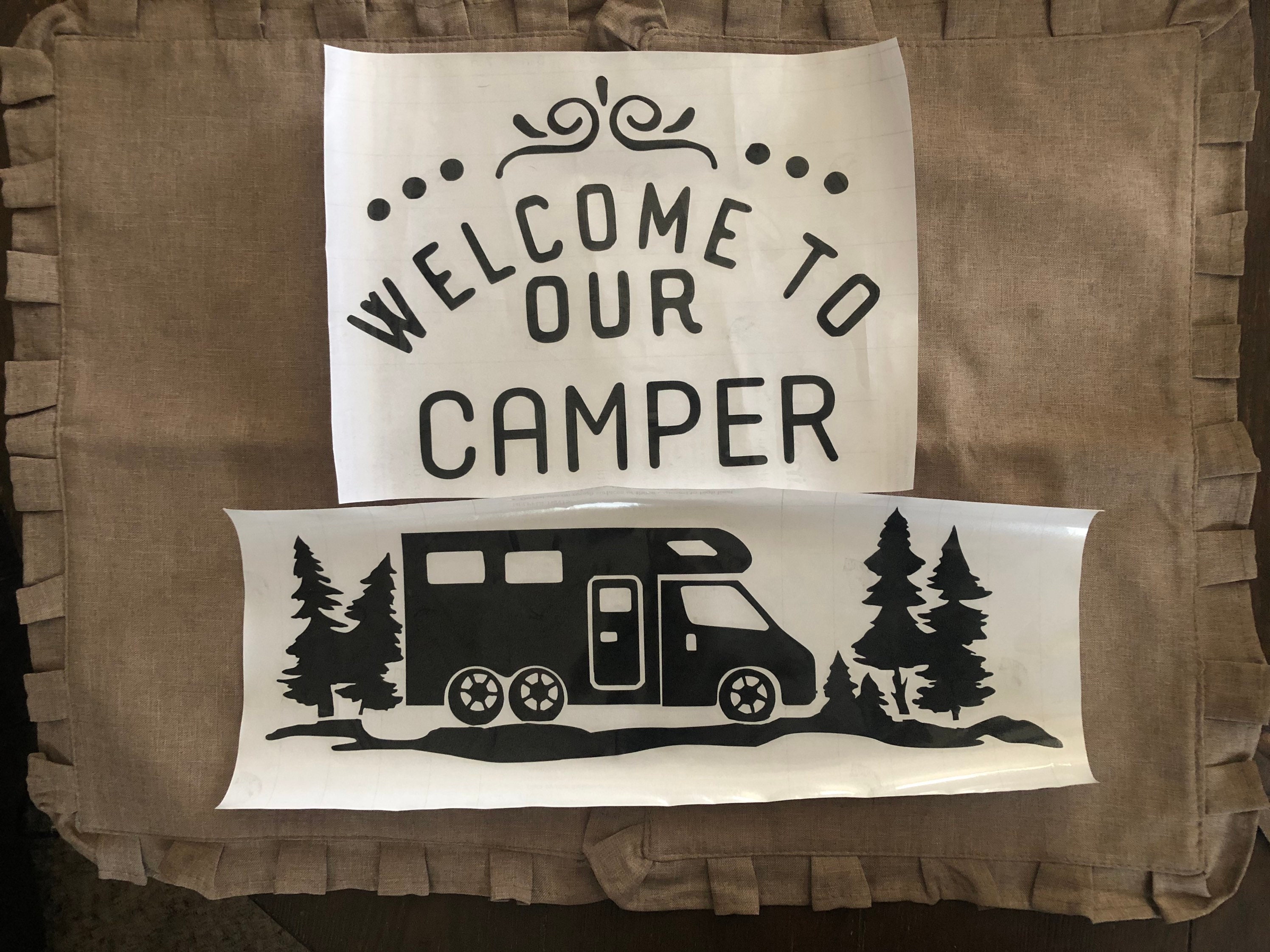 Large Camping Decal Class C Decal Rv Decals Camper Decal Etsy