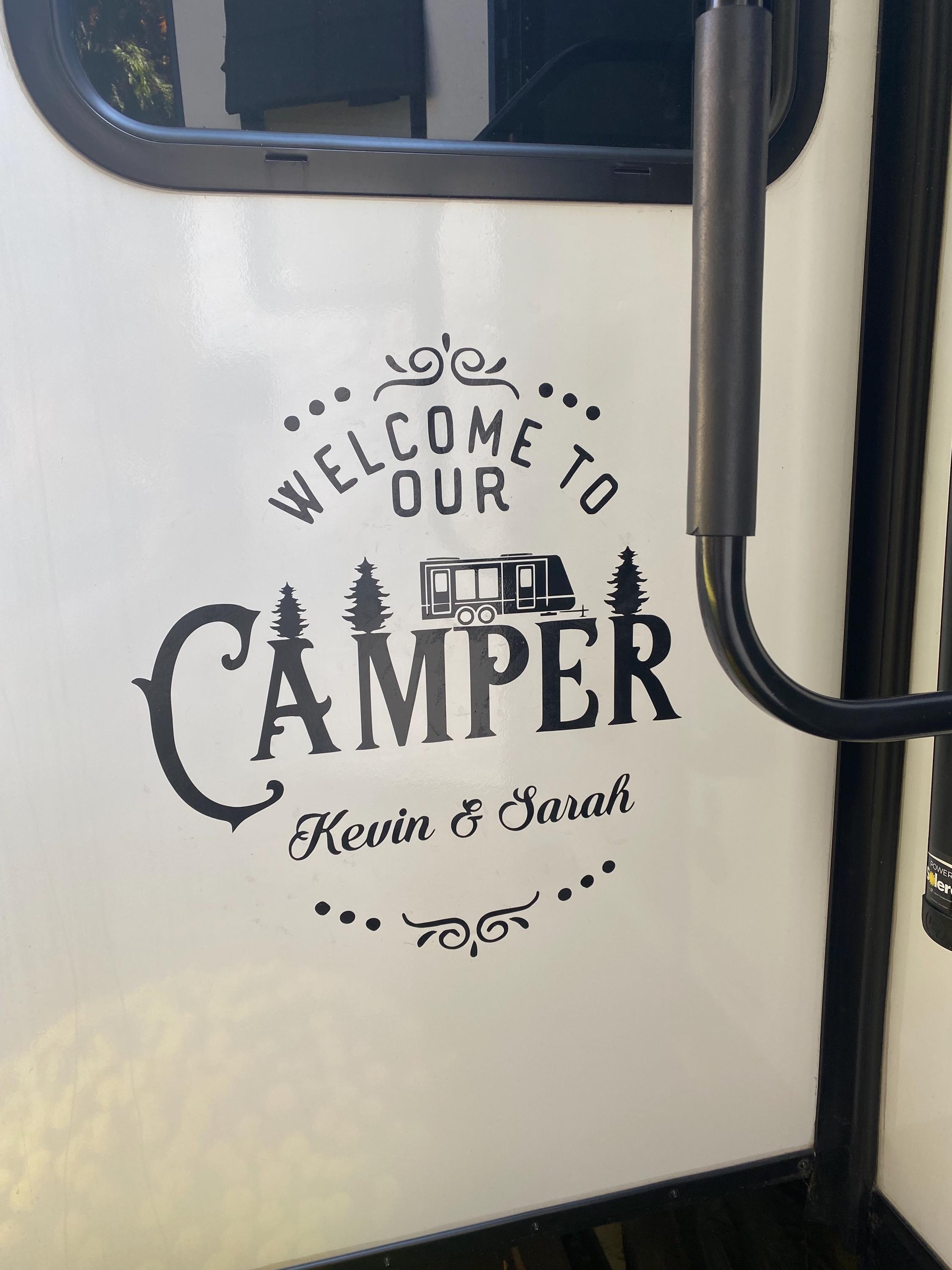 Time to Personalize Your Camper! View This Awesome Rv Decal! Vinyl ...