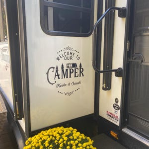 Outdoor Camper Decal - Apply To Camper Slide Out Or Wall