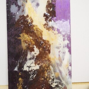 Purple and Rust Cheese Server, Serving Tray, Cheese Server, - Etsy