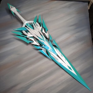 Fan Made Pneuma Video Game Cosplay Custom Replica Hand painted