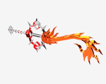 Flame Liberator Keyblade - Files for 3d Printing