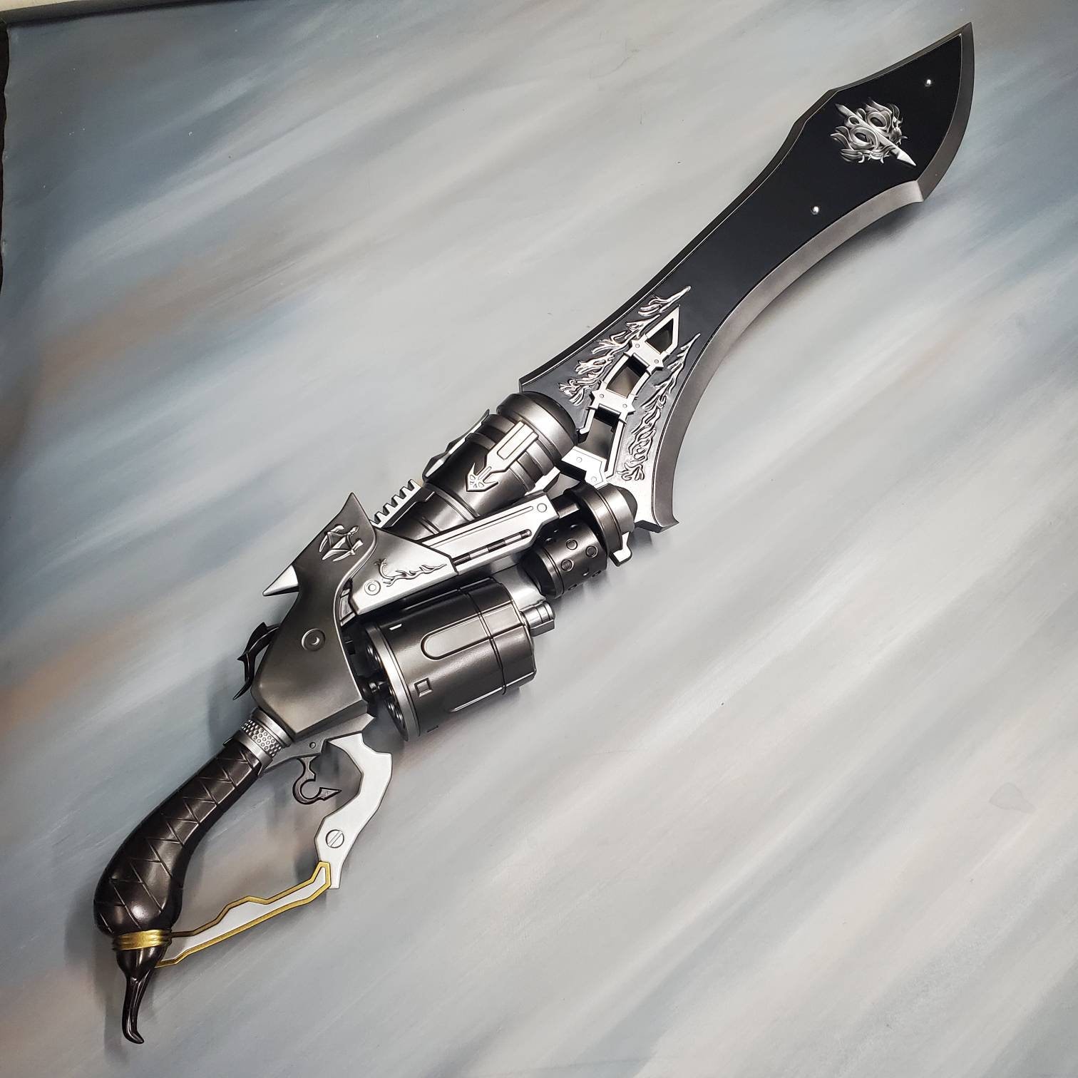 FFXIV Crownsblade Gunblade Fan Made Finished Replica Etsy UK