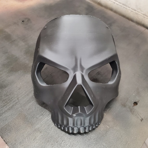 3D printed Ghost mask - Call of Duty MW2