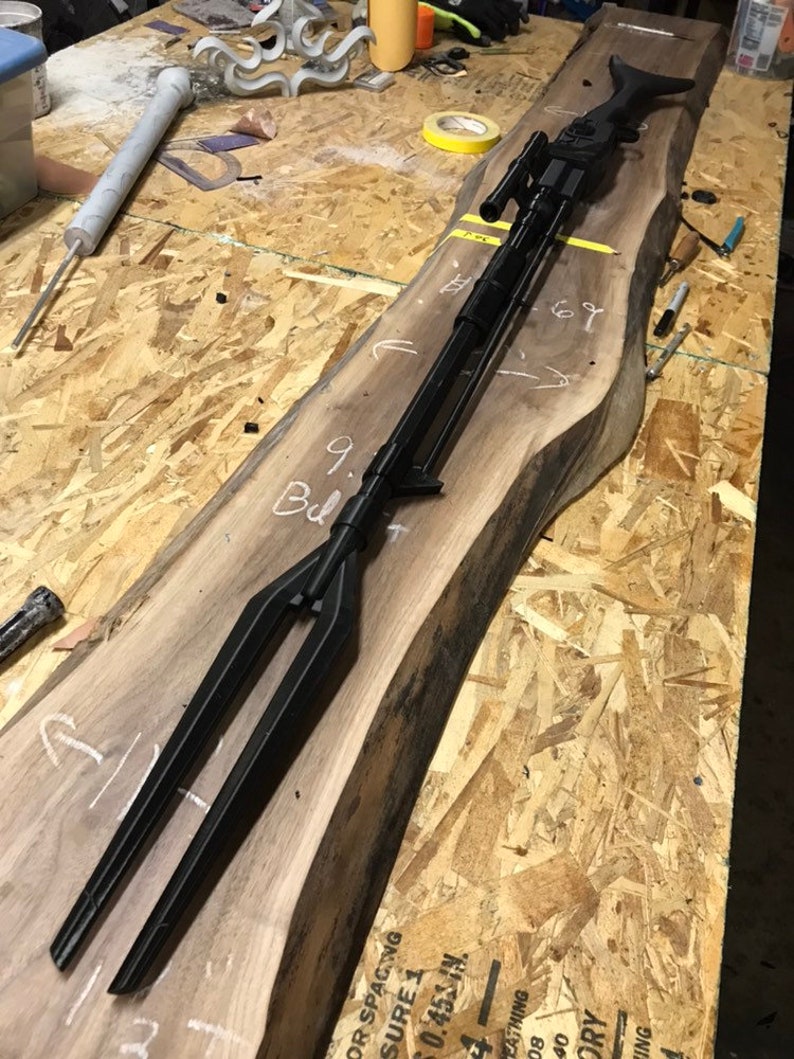 3D Printed Cosplay Rifle Mando Pulse Rifle Etsy