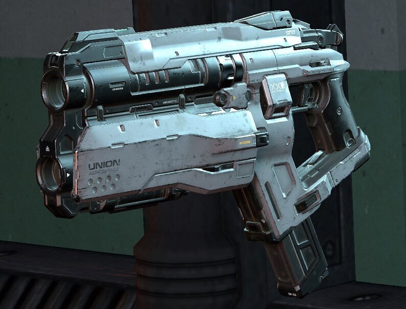 Doom Eternal Cosplay Pistol 3D Printed Kit/replica Etsy Hong Kong