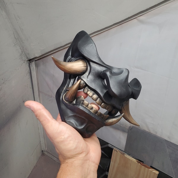 Japanese Samurai Mask mempo