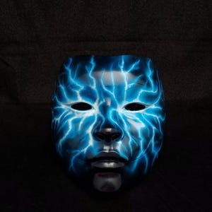 Cosplay Geisha Mask - Electro effect