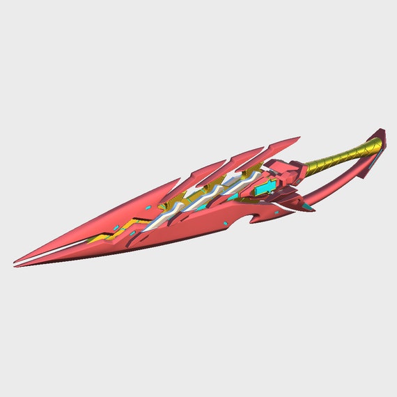 Xenoblade Pyra Aegis Sword - Files for 3D Printing - Etsy Xenoblade Pyra Aegis Sword - Files for 3D Printing - Etsy