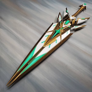 Fan Made Mythra Video Game Cosplay Replica Hand painted