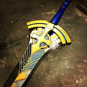 Cosplay Excalibur Prototype Sheath and Sword STL&#39;s For 3d printing