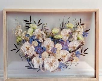 Shadow Box Flower Preservation Frame