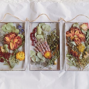 Wedding Flower Preservation Frame Gallery Wall