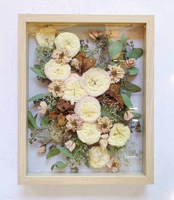 Frame Your Wedding Flowers: Preserved Wedding Bouquets  Wedding bouquet  preservation, Wedding shadow box, Wedding bouquets