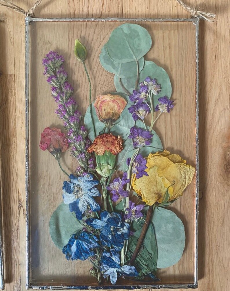 Bouquet Preservation Frame | Etsy