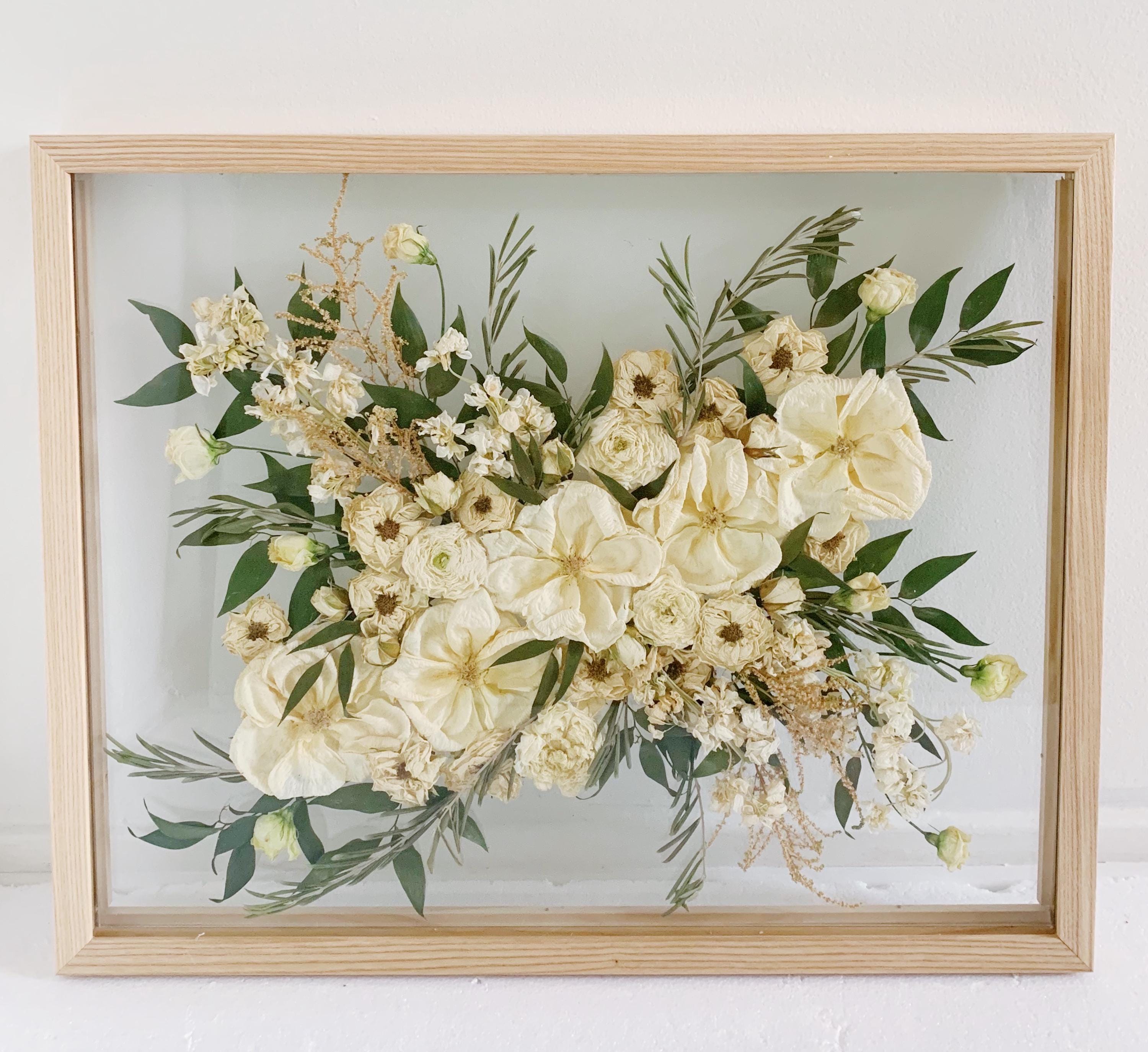 Bouquet Preservation Wedding Frame