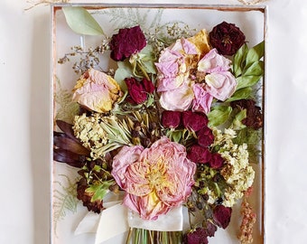 Boutonniere/ Corsage Flower Preservation Frame (5x5 inch) — Atlanta Flower  Press
